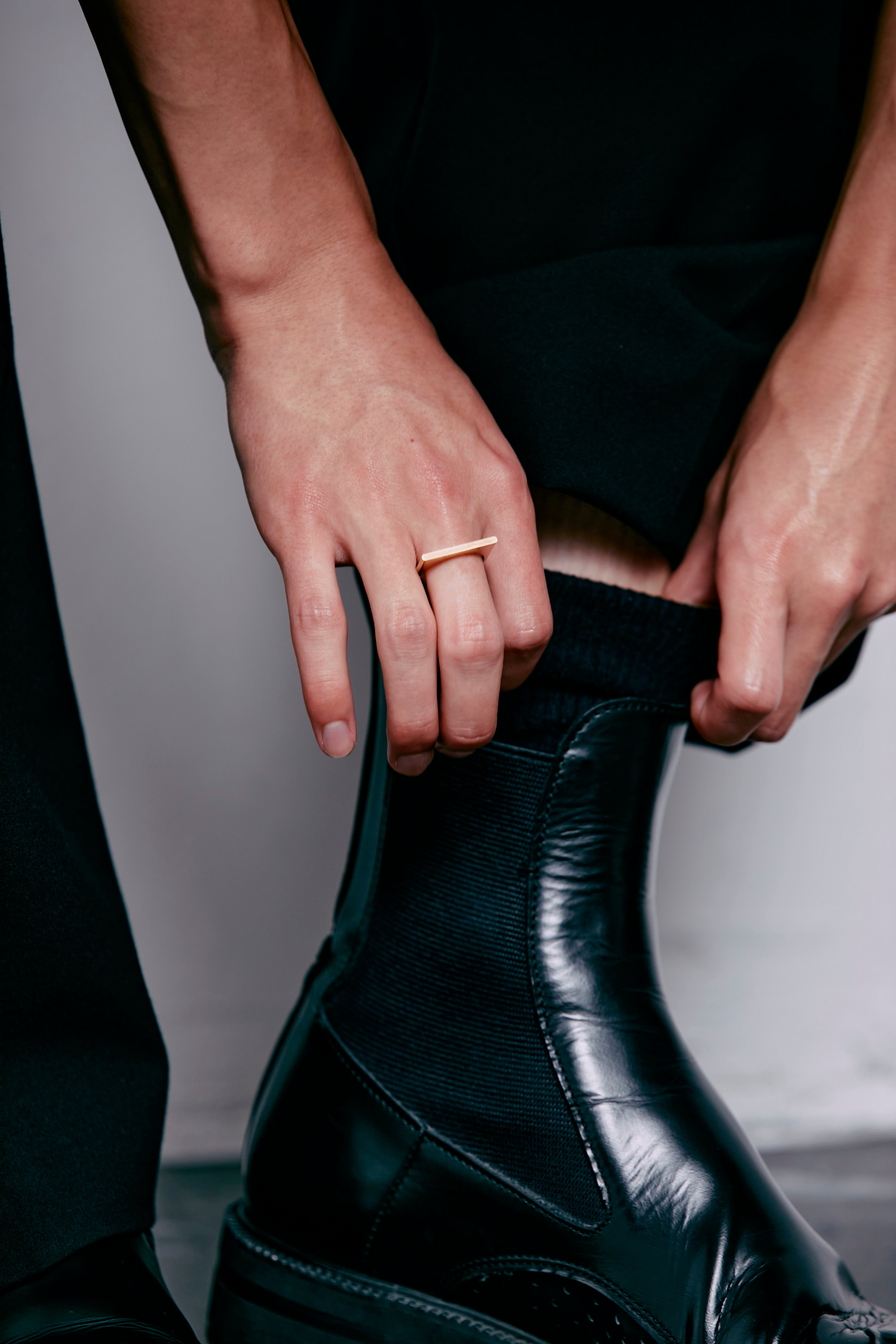 SYMPLE RING(SLIM / Gold)