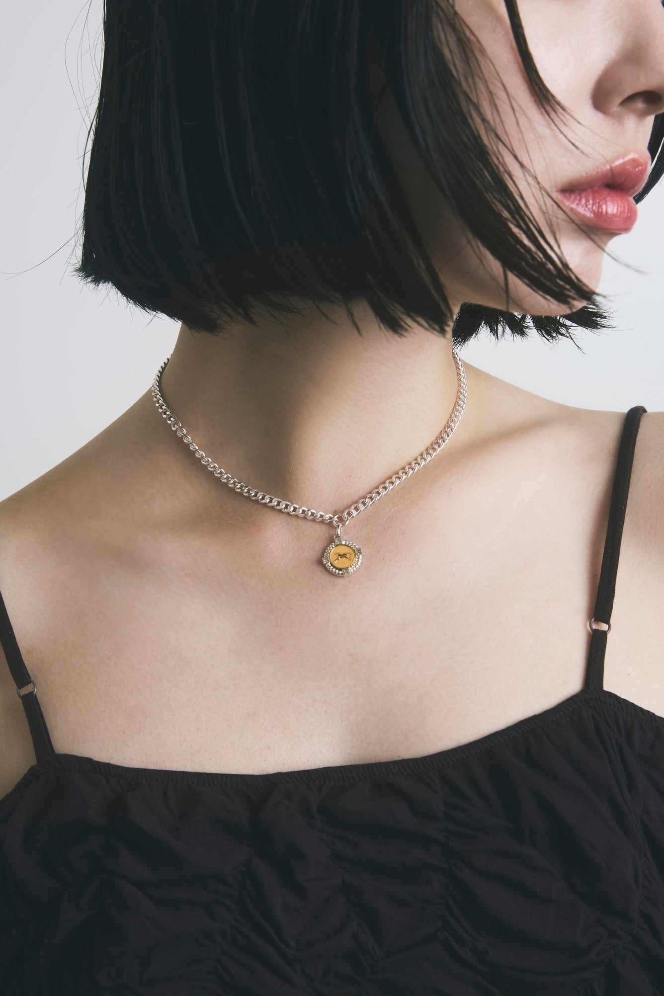COIN HORSE NECKLACE
