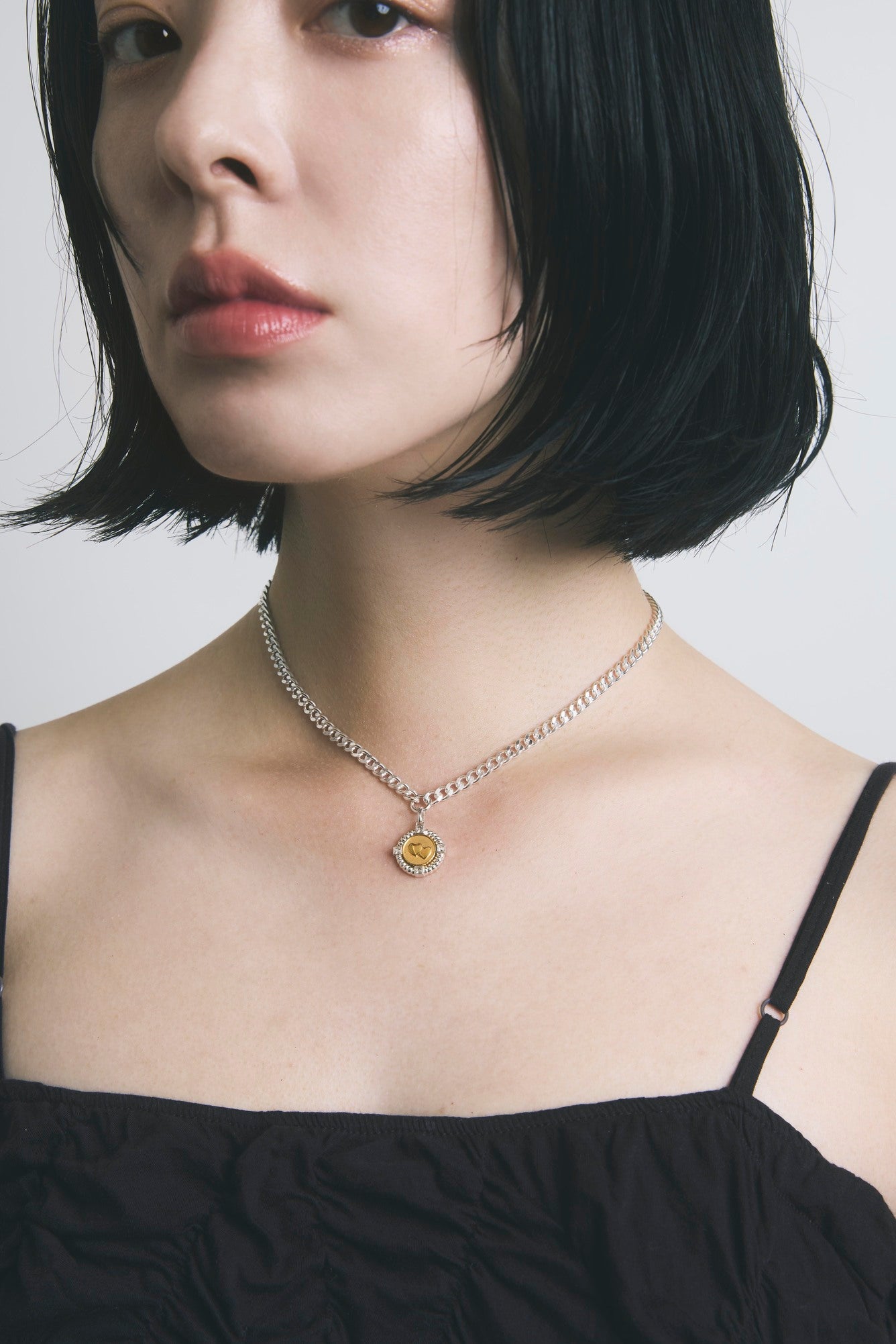 COIN HEART NECKLACE