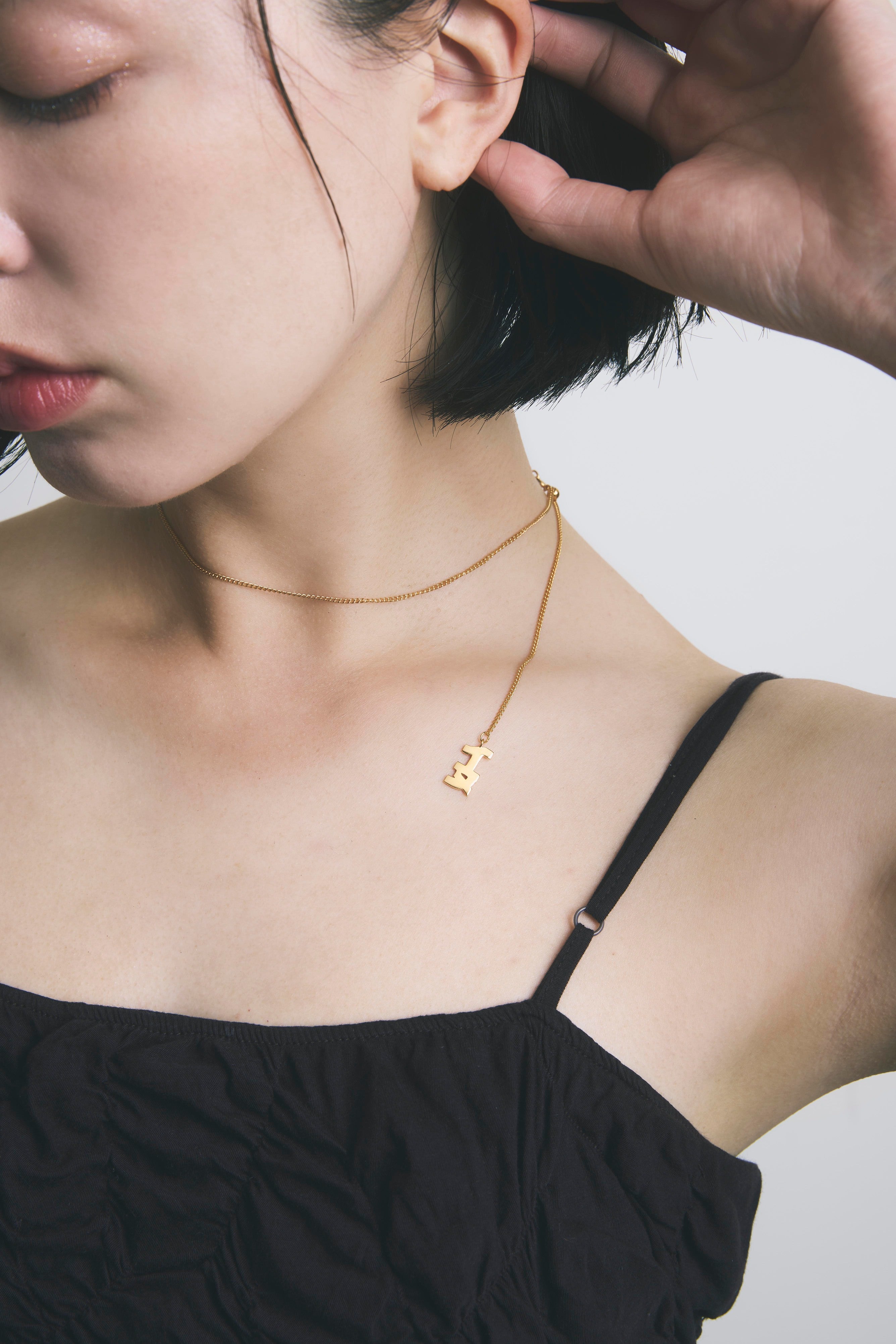 イヌ ネックレス(GD)