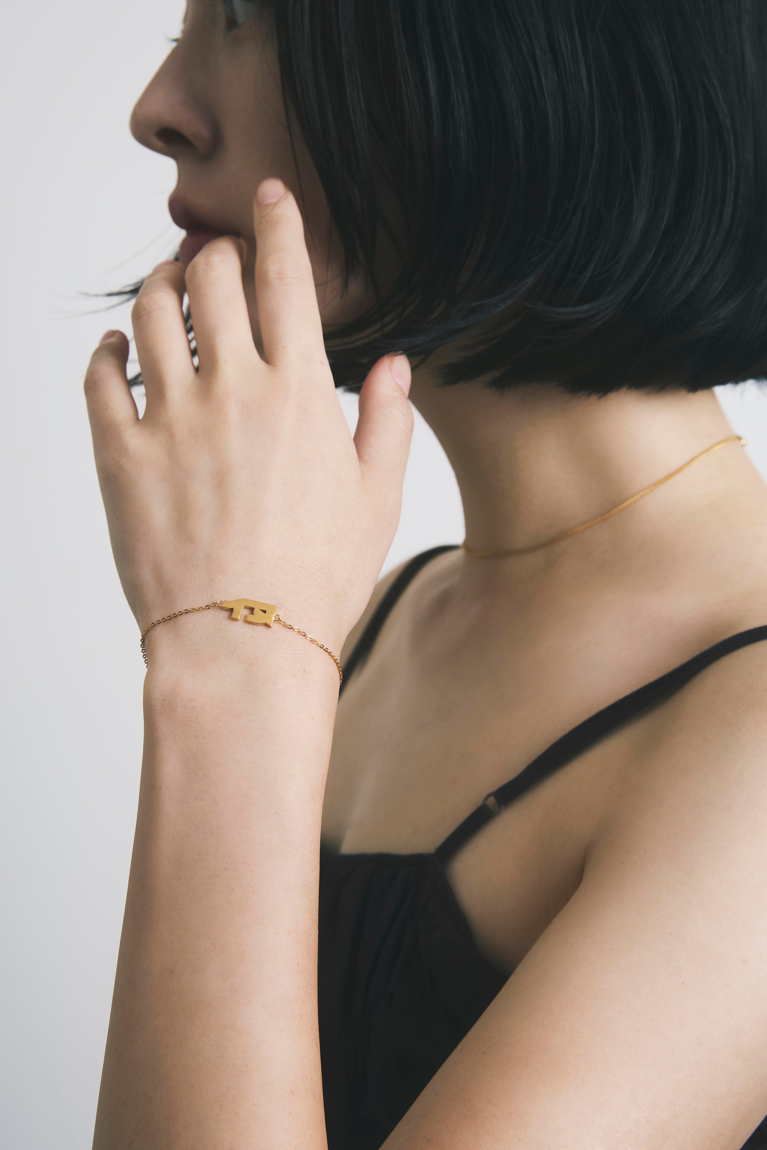 イヌ ブレスレット(GD)