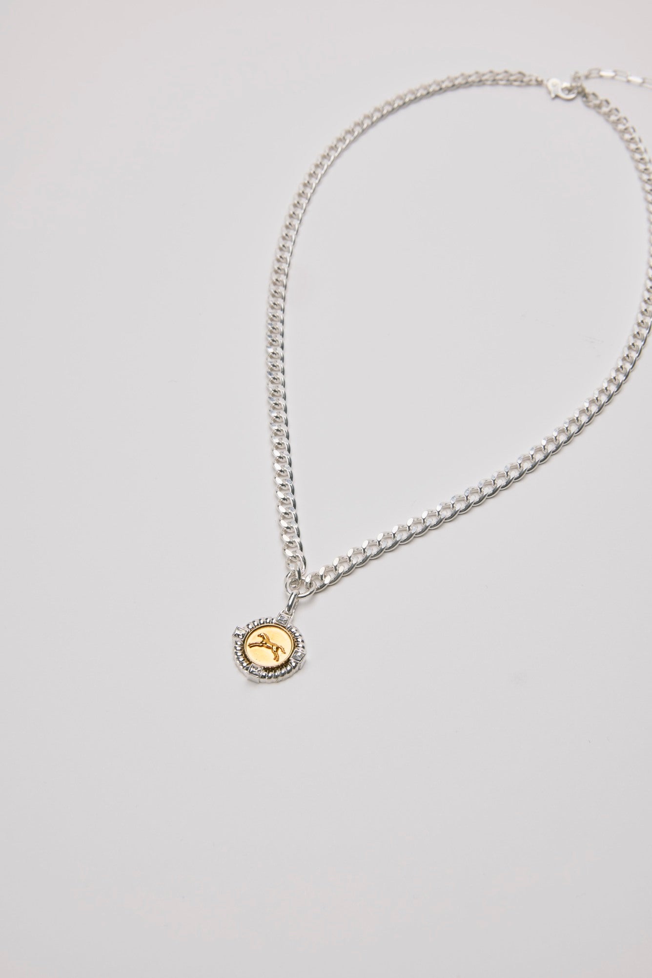 COIN HORSE NECKLACE