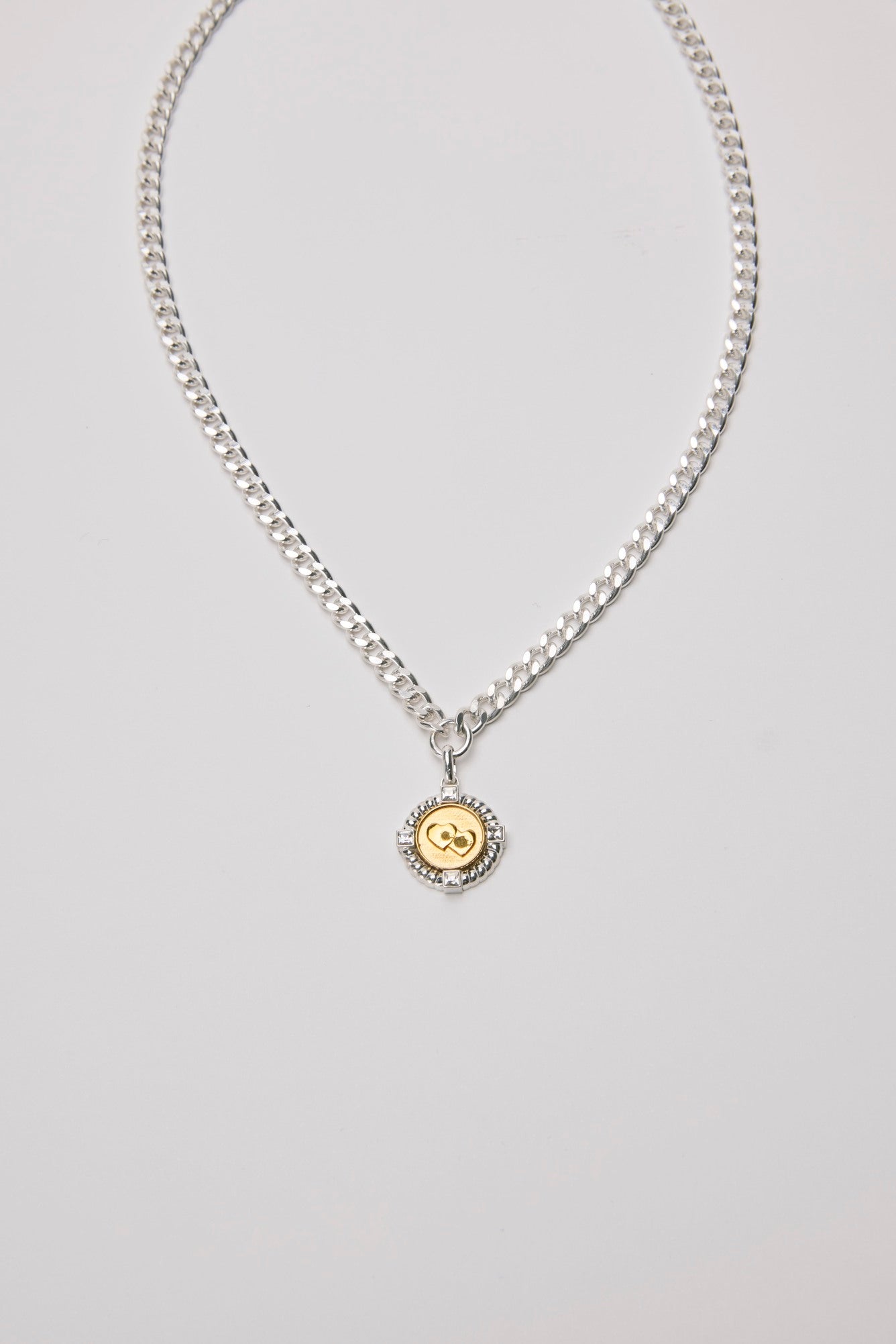 COIN HEART NECKLACE
