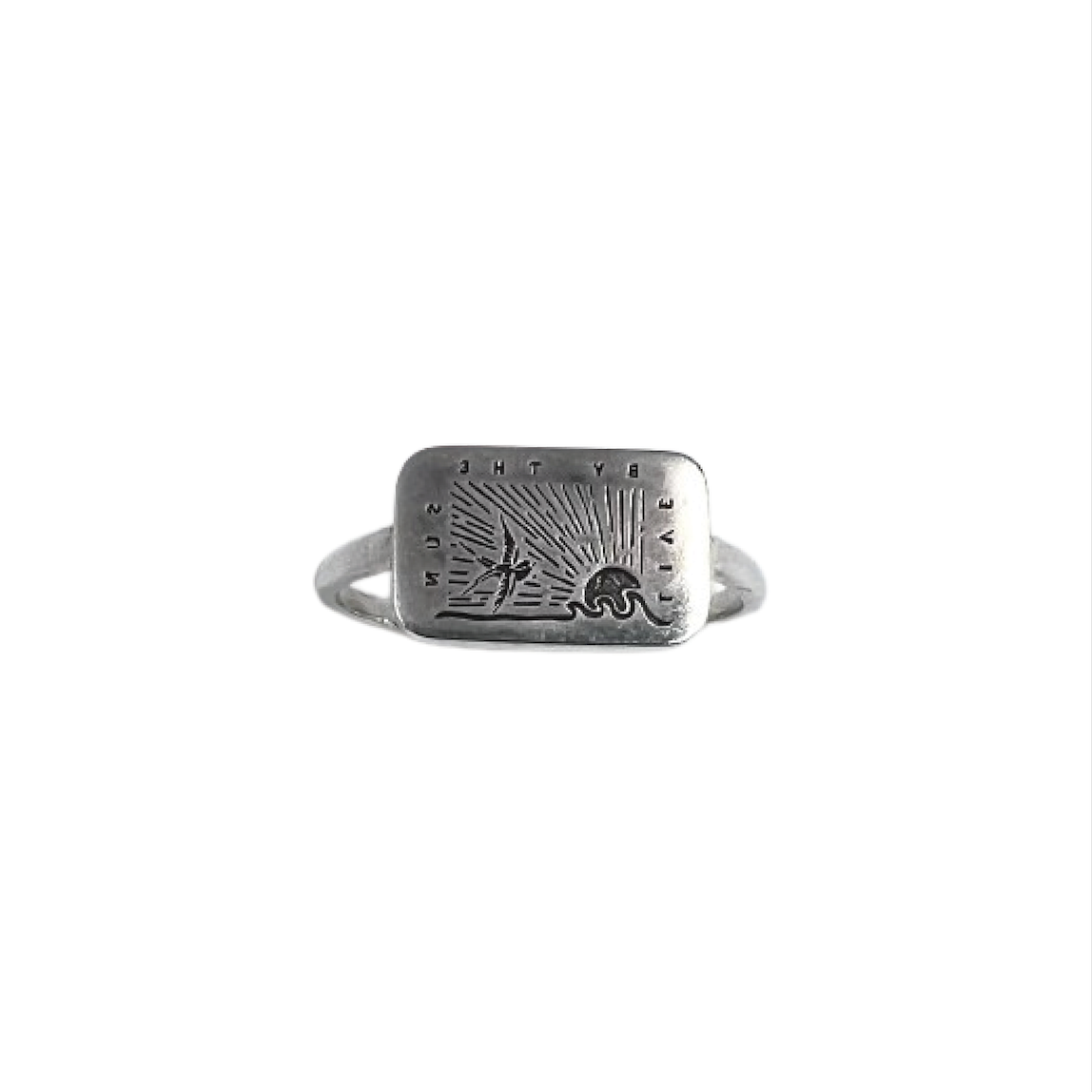 SWALLOW STAMP RING