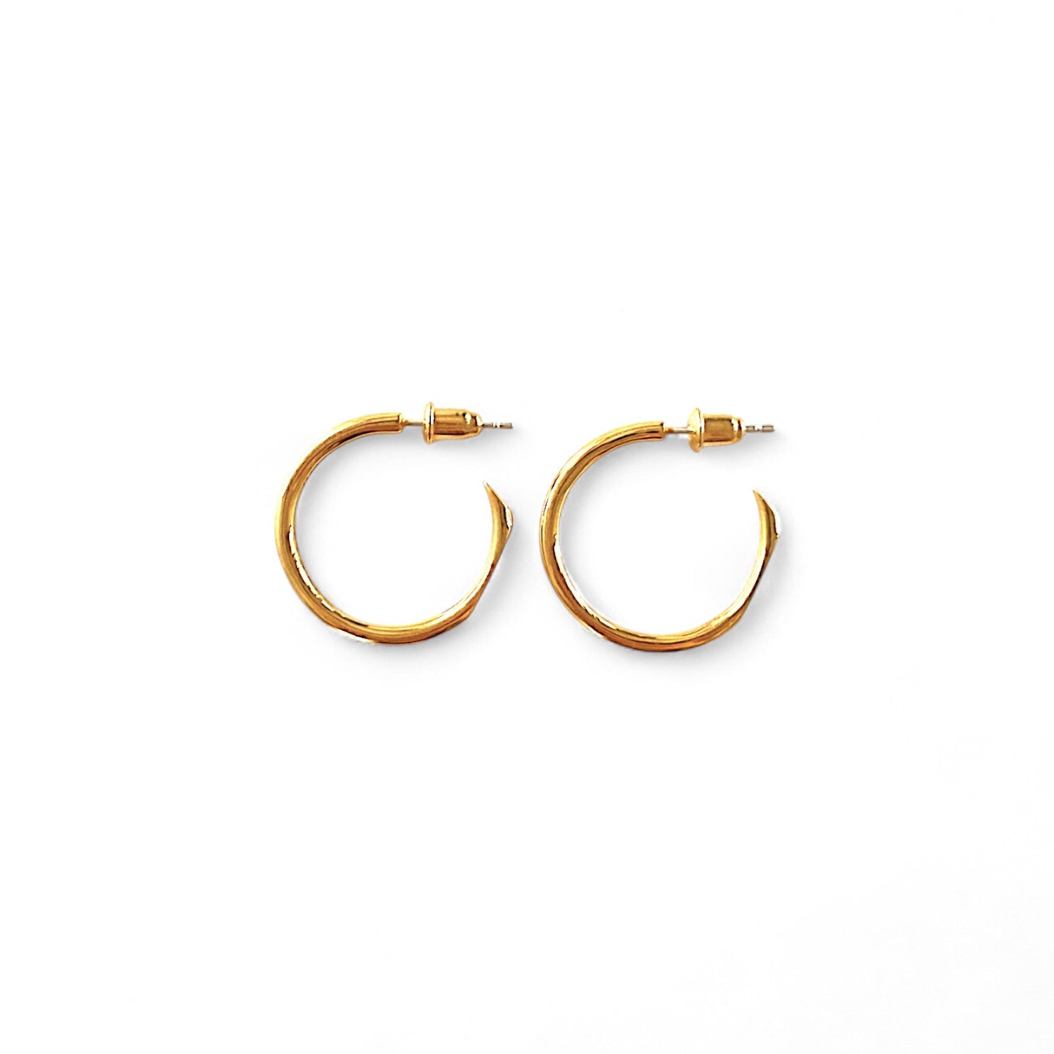 HOOP EARRING(SLIM-Gold)