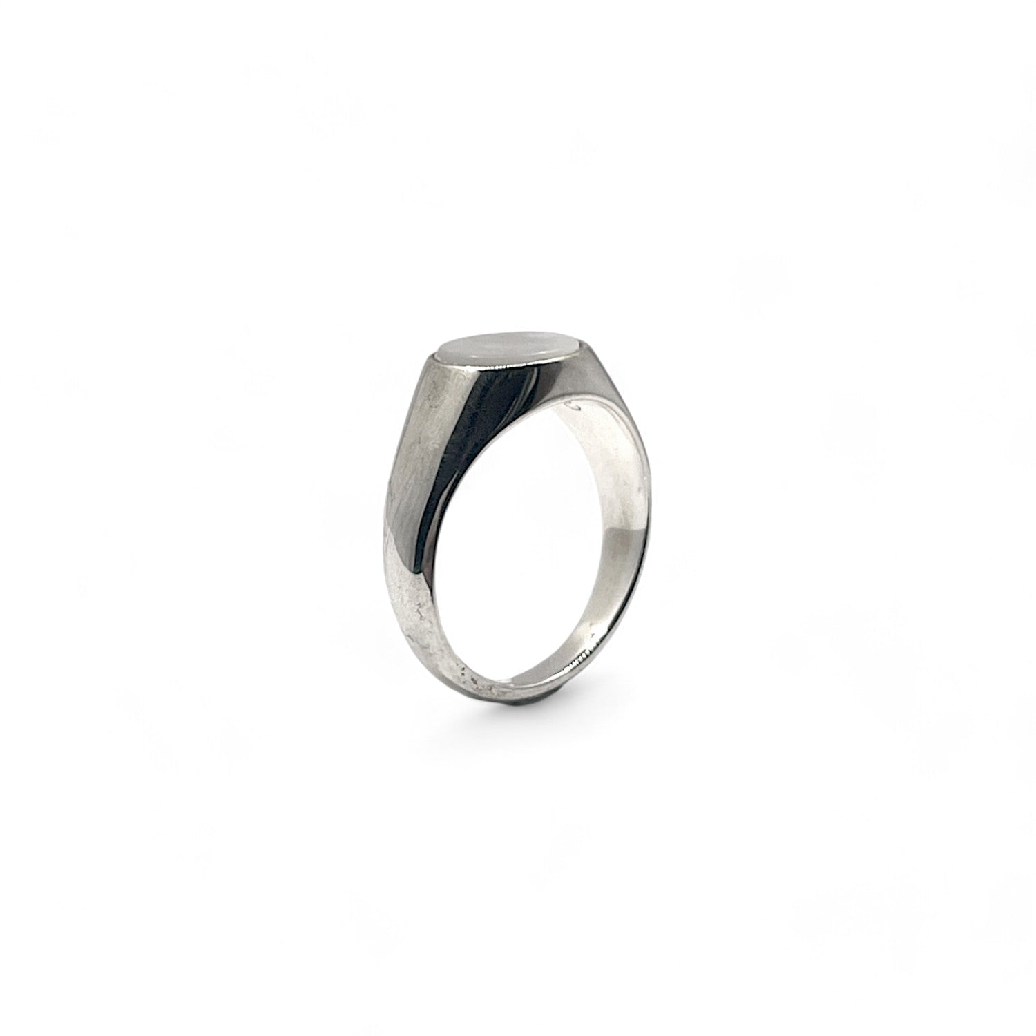 STONE RING（White / Shell）