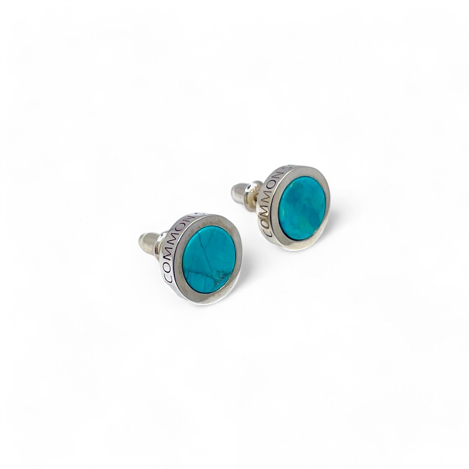 STONE EARRINGS (Ice Blue / Turquoise)