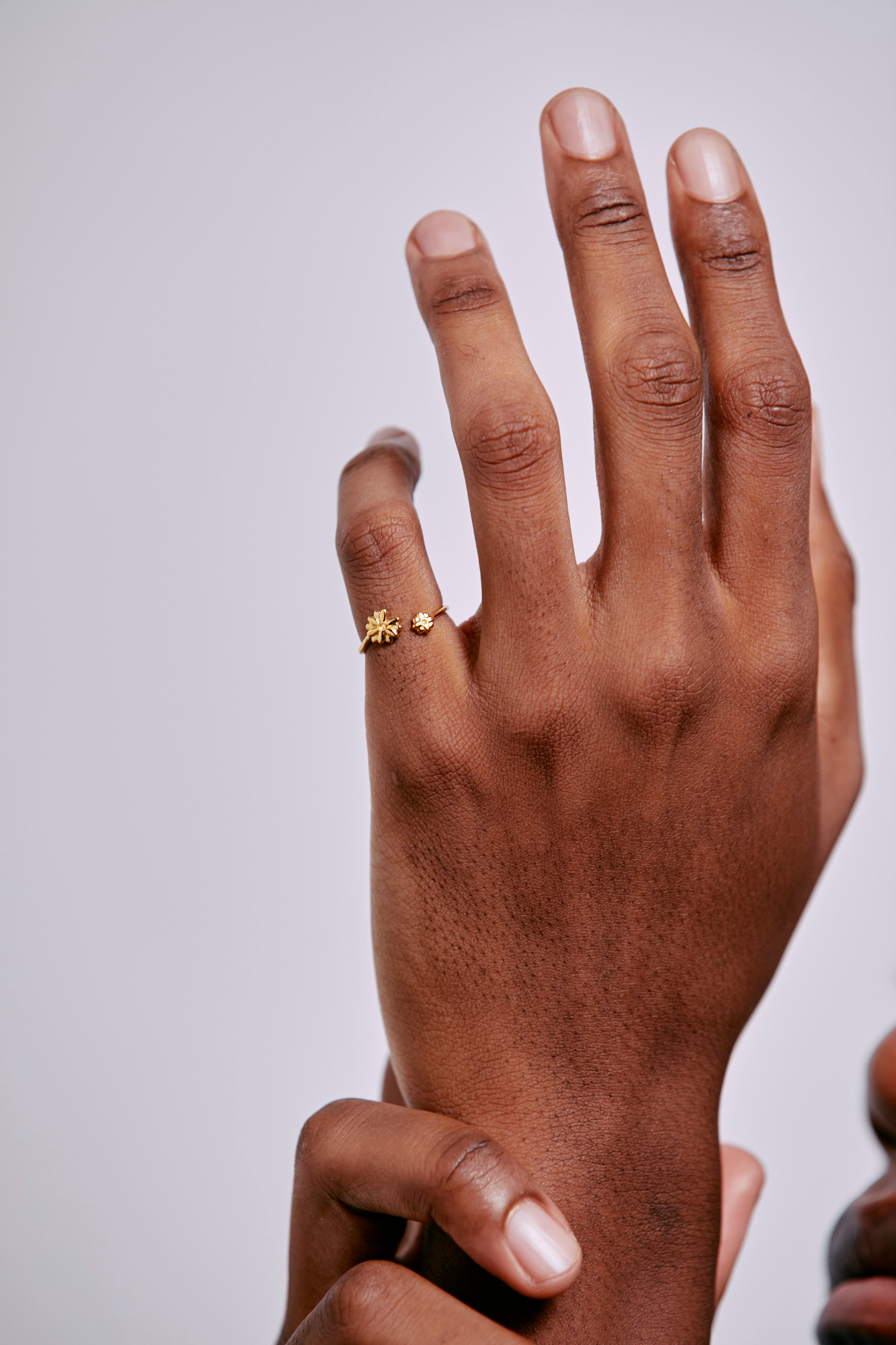 Flower Pinky Ring (GOLD)