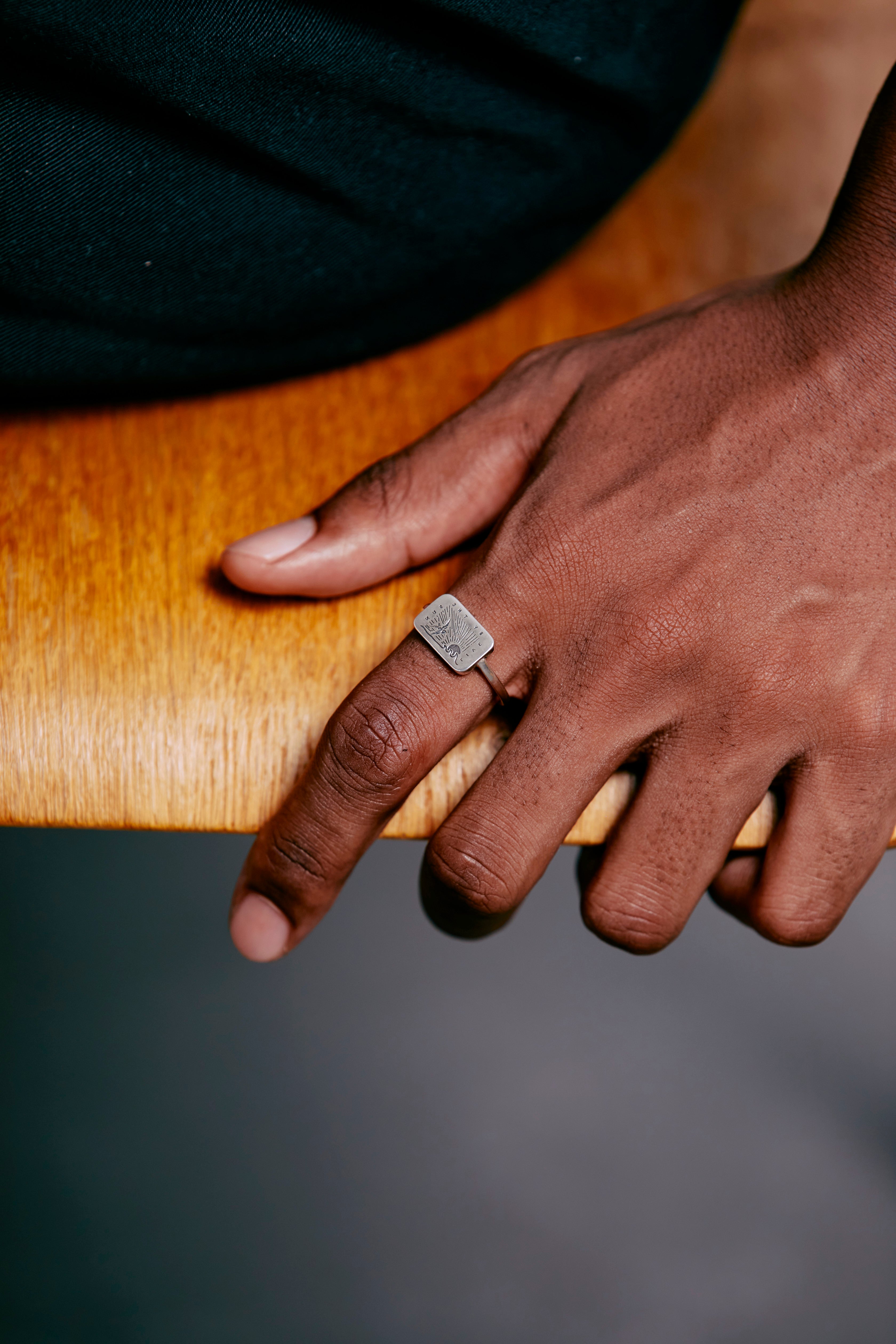 SWALLOW STAMP RING