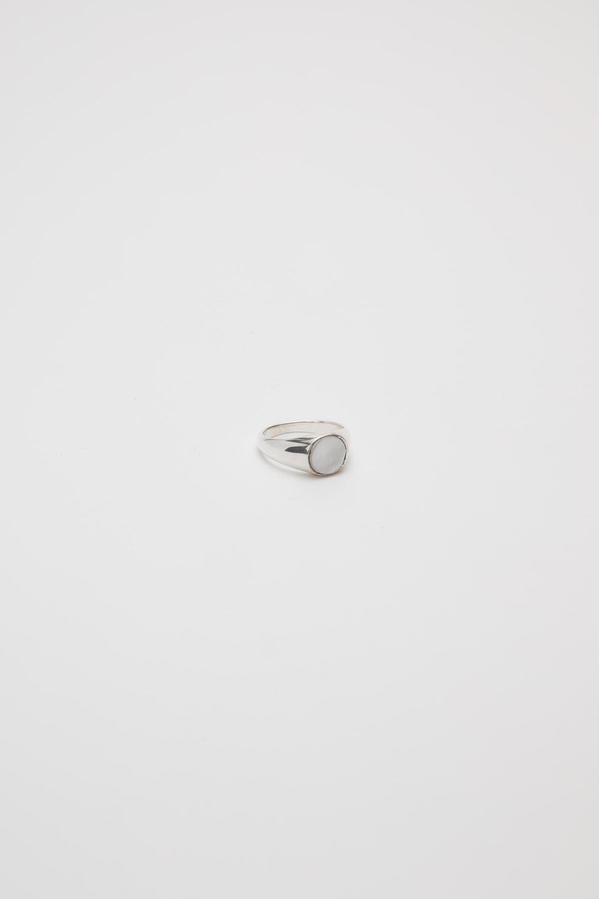 STONE RING（White / Shell）