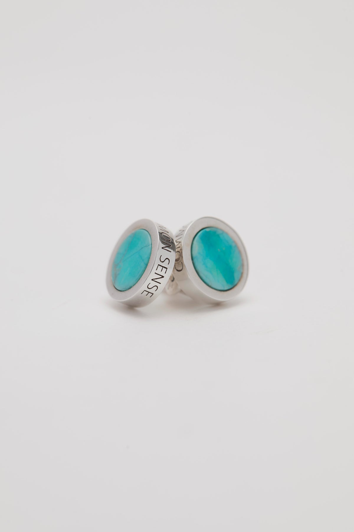 STONE EARRINGS（Ice Blue / Turquoise）