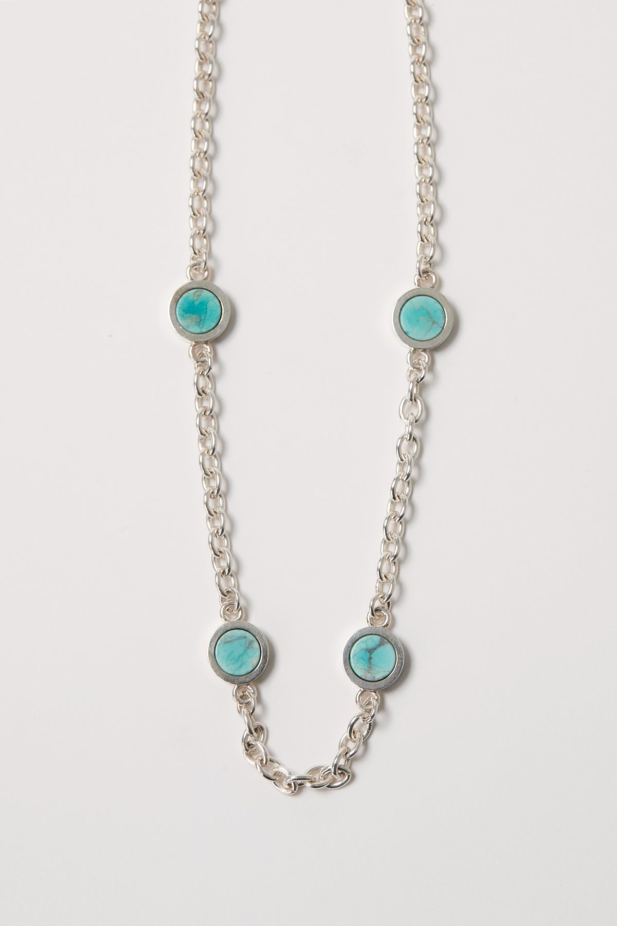 STONE NECKLACE (Ice Blue / Turquoise)