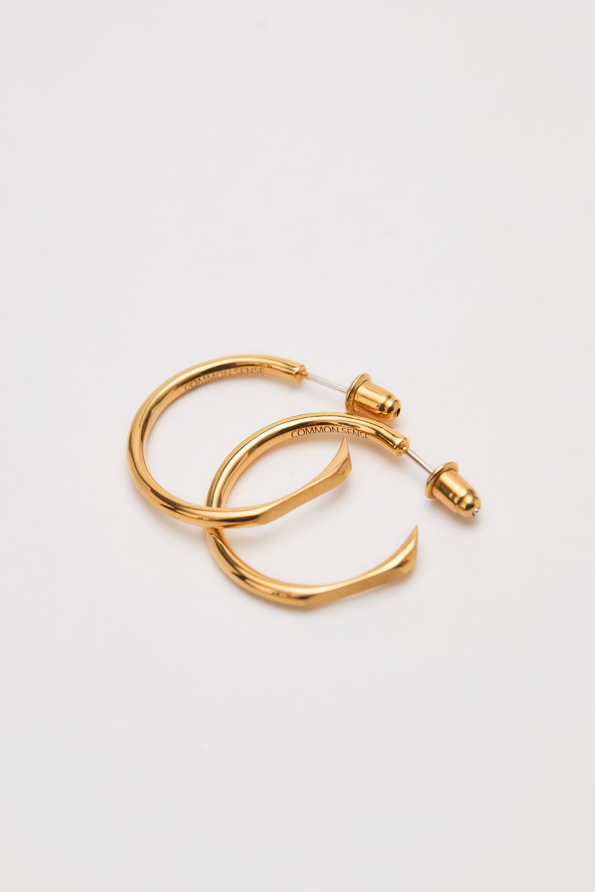 HOOP EARRING(SLIM-Gold)