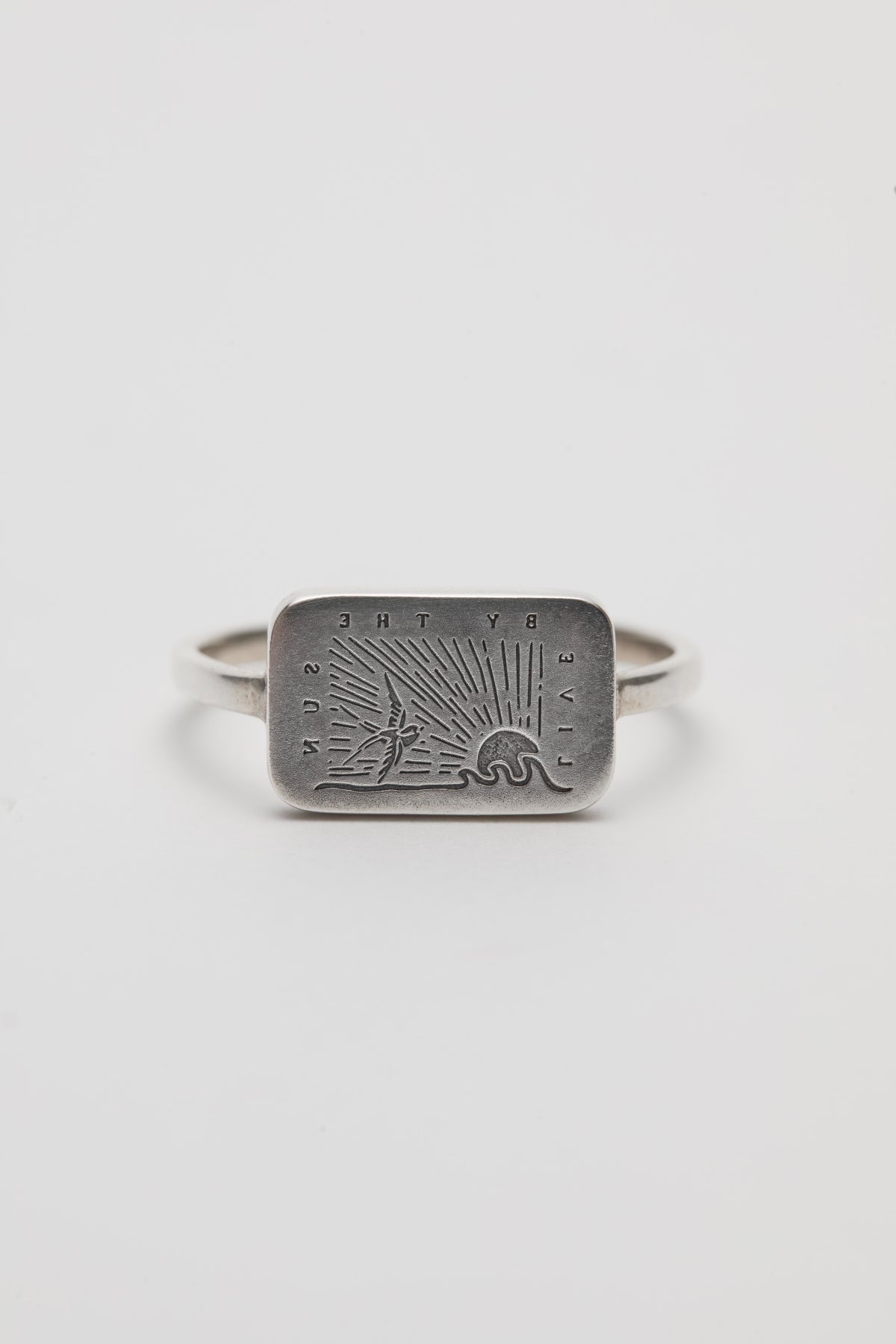 SWALLOW STAMP RING