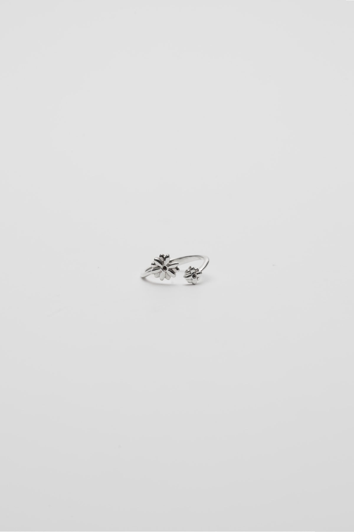 Flower Pinky Ring(SILVER)