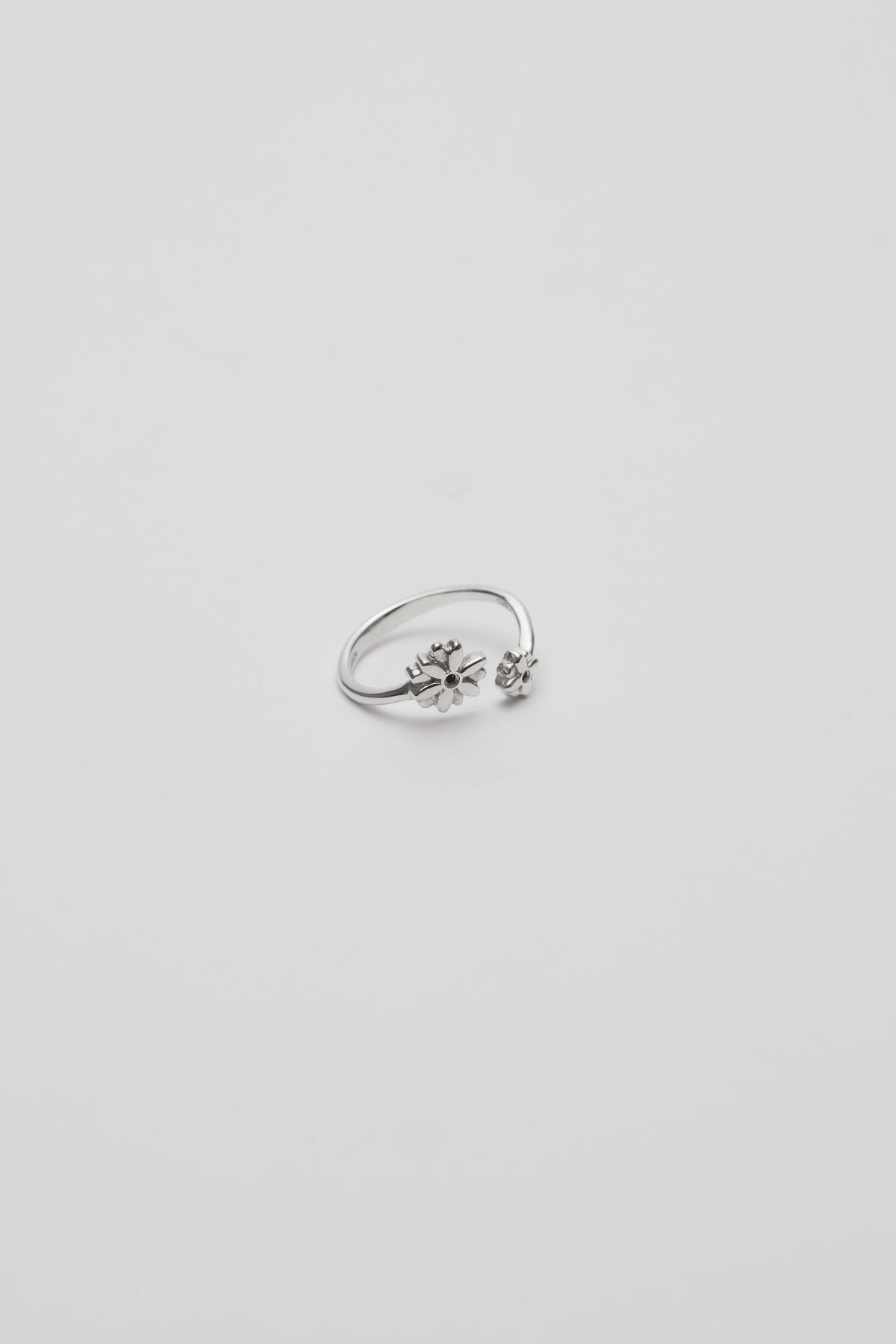 Flower Pinky Ring(SILVER)